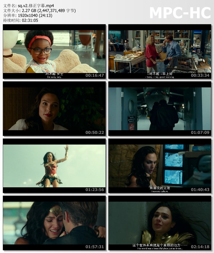 2020动作奇幻《神奇女侠1984》1080p.国英双语.BD中英双字