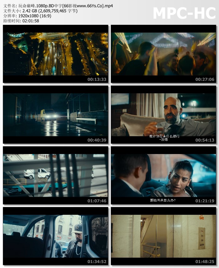 2020惊悚剧情《玩命巔峰》1080p.BD中字