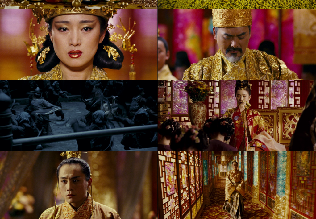 动作《满城尽带黄金甲》王(周润发 饰)领兵造反