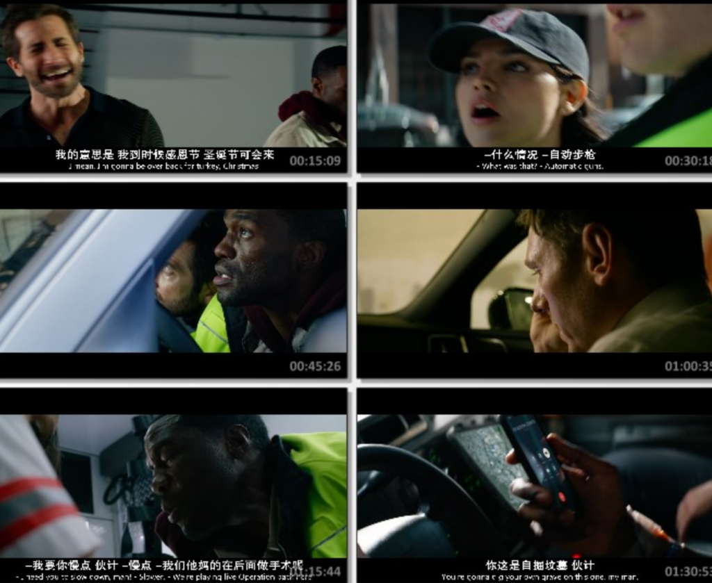 2022动作剧情《亡命救护车》4K.HD中英双字