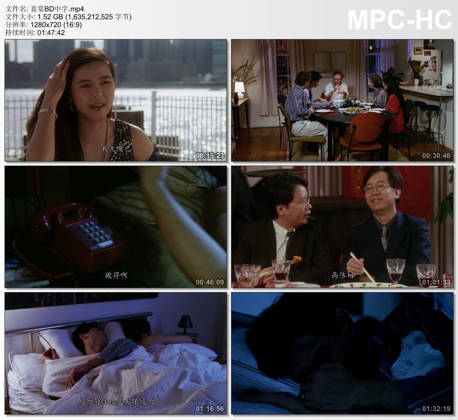 1993年中国台湾经典剧情片《喜宴》BD中字