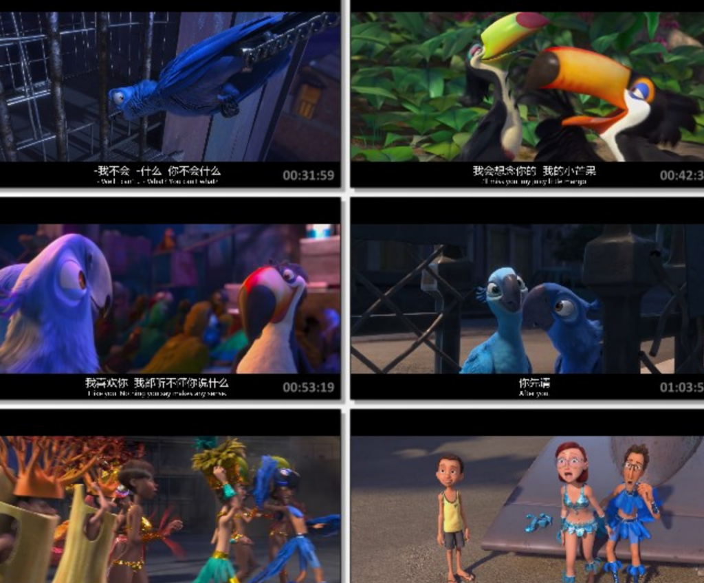 高分动画《里约大冒险》1080p.国粤英三语.BD中英双字