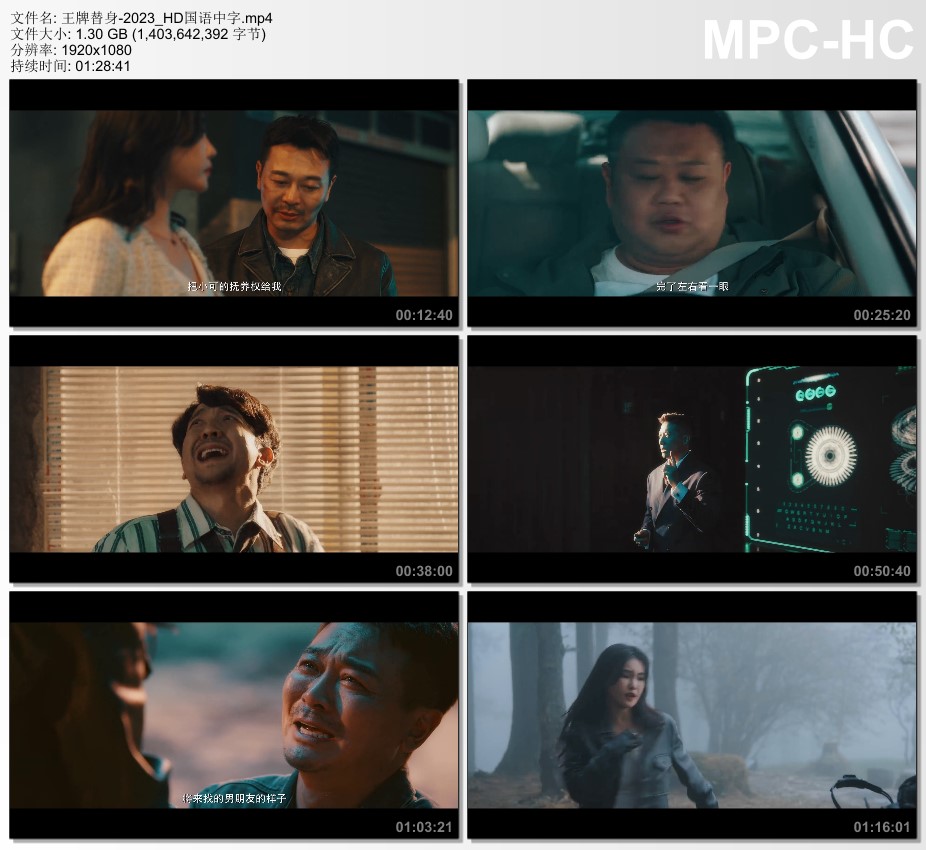 2023年国产动作片《王牌替身》HD国语中字