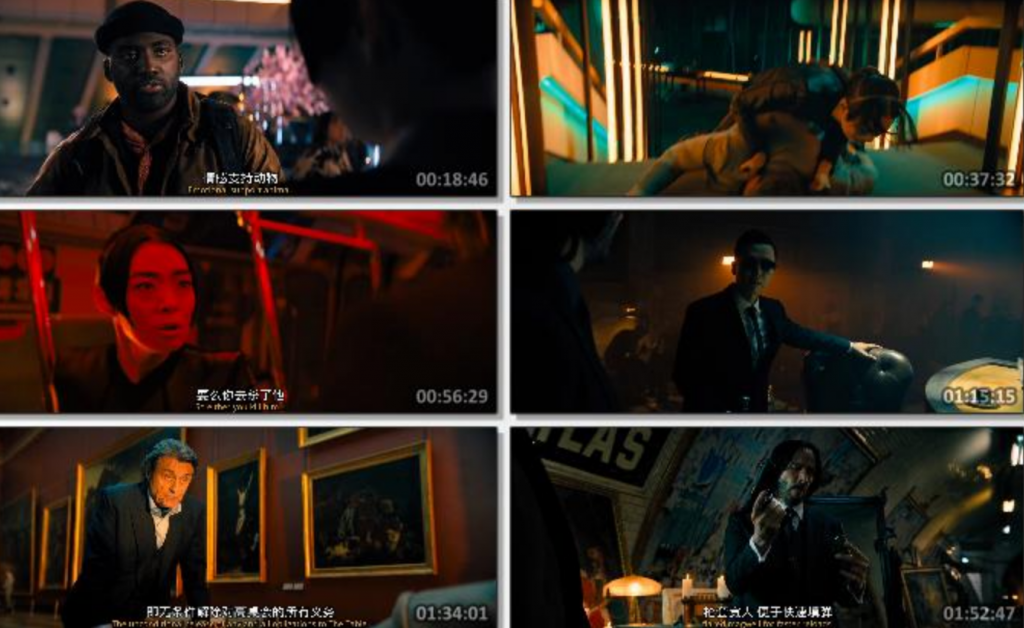 2023高分动作《疾速追杀四部曲》1080p.HD中英双字