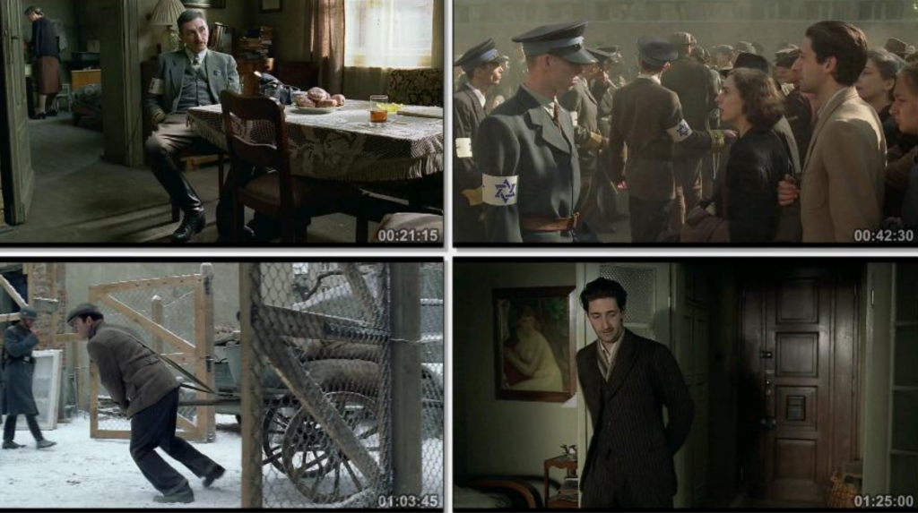 2002年英国经典战争音乐片《钢琴家》蓝光国英双语双字