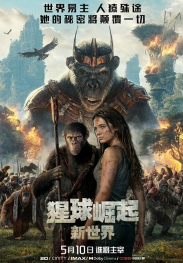 2024动作科幻《猩球崛起：新世界》4K.HD中英双字